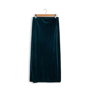 OFD straight skirt with cascade front