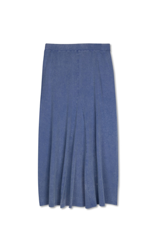 Hd Washed Maxi Skirt
