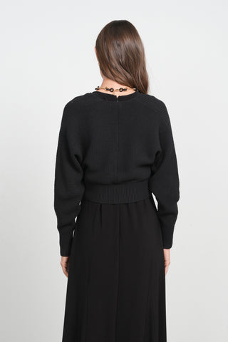 POINT TEXTURED KNIT BOLERO