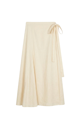 Ofd Godet Wrap Skirt