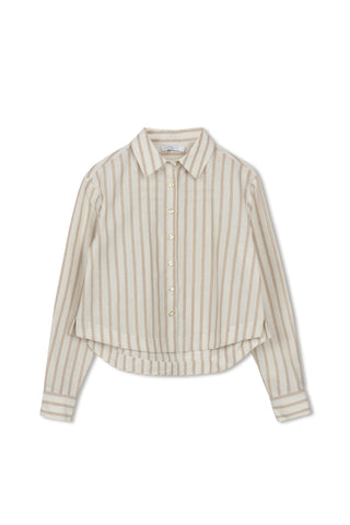 Ceremony Hi Lo Linen Shirt