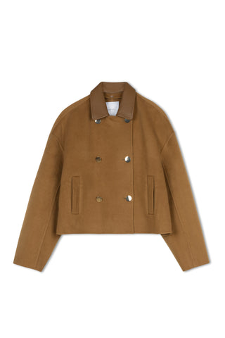 ceremony wool cropped jacket
