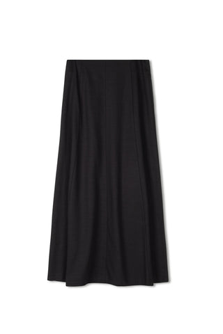 Point Twill Panel Skirt