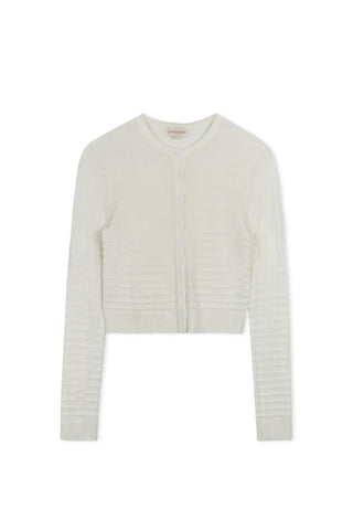 Cinnamon Bubble Knit Cardi