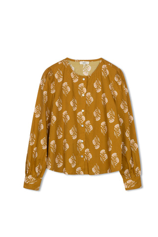 Cleo Boho Floral Blouse