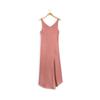 element v-neck asymmetric slip dress