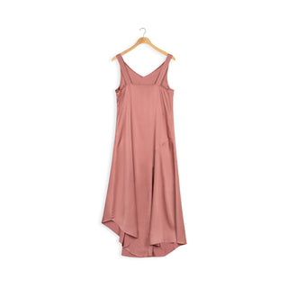 element v-neck asymmetric slip dress