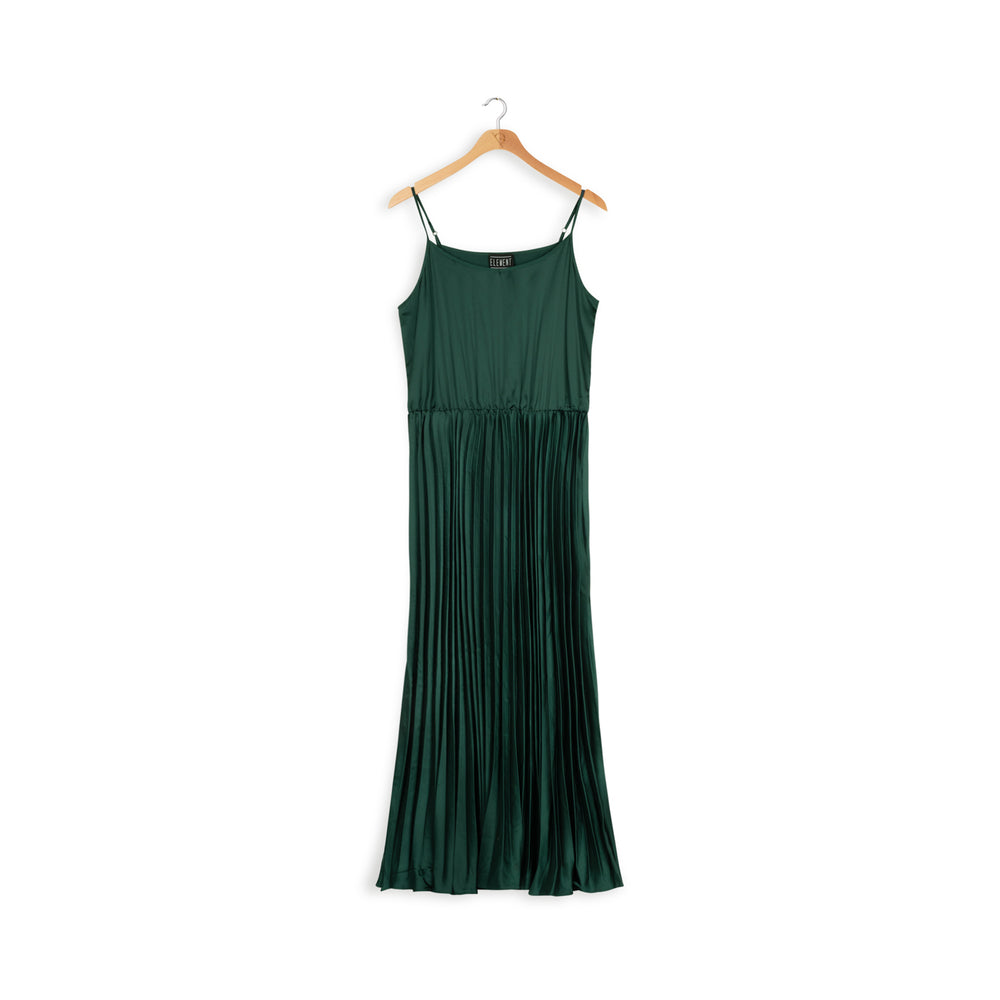Element maxi length pleated slip dress – The Gallery Collection