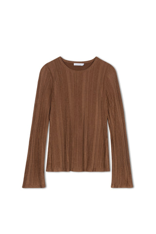 Ceremony Bell Sleeve Sparkle Top