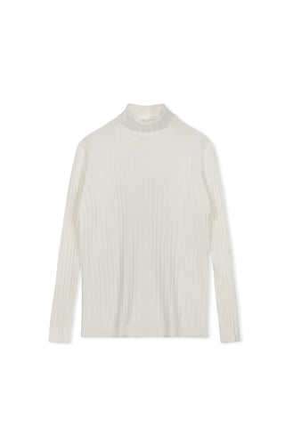 Cinnamon knit turtleneck