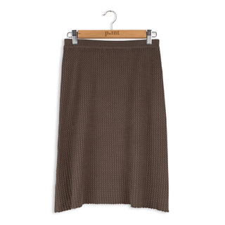 Point cable aline skirt