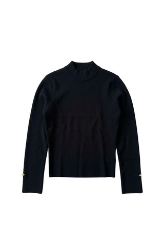 ceremony mockneck knit top
