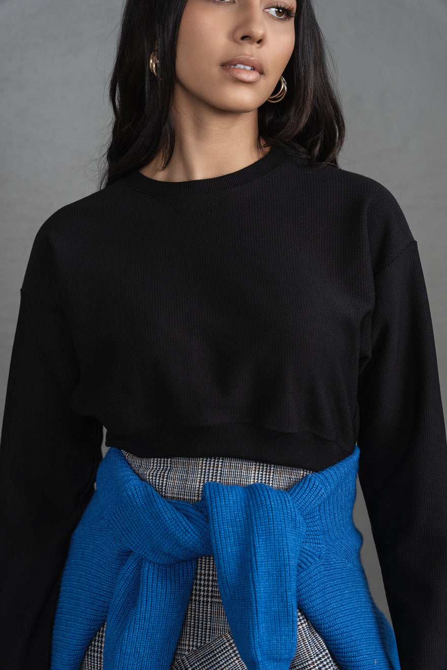Element crew neck hi low top