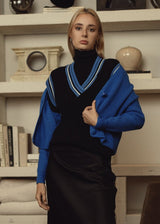 KM cropped cardigan