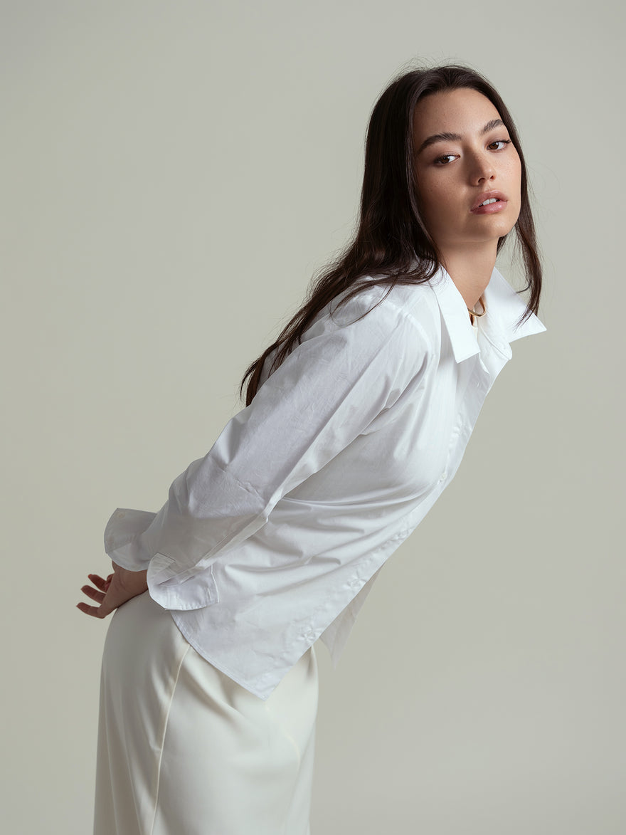 ofd long sleeve shirt solid