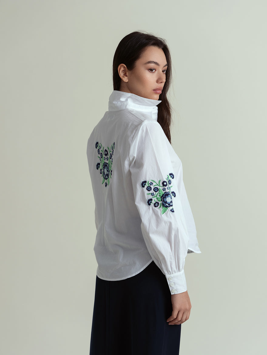 ofd placket front blouse