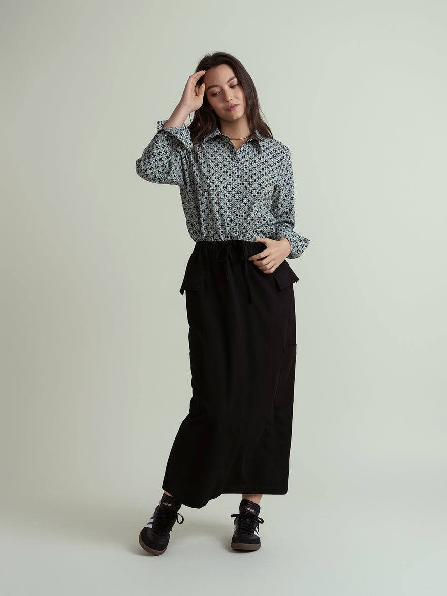 ofd long sleeve shirt print