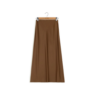 point maxi slip skirt