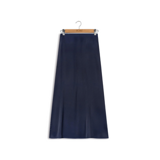 point maxi slip skirt