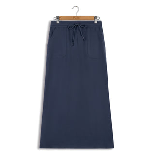 point maxi skirt with pkt