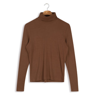 Point crop L/S turtleneck