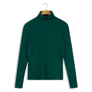 Point crop L/S turtleneck