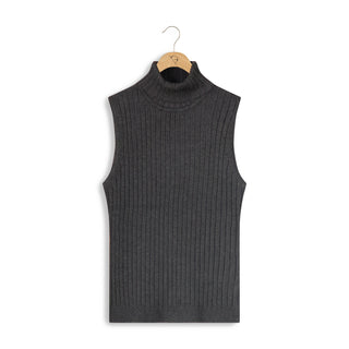 cinnamon basic turtleneck tank