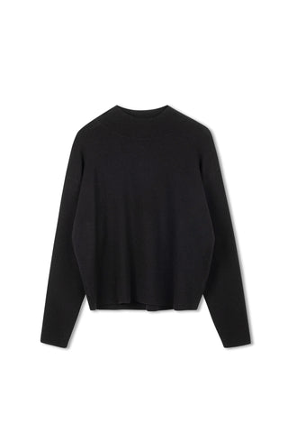 Point Drop Shoulder Sweater