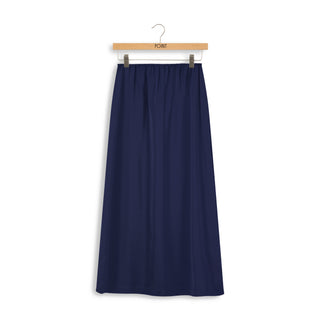 point satin aline slip skirt