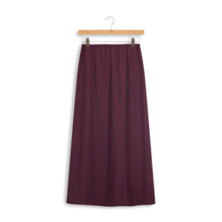 point satin aline slip skirt