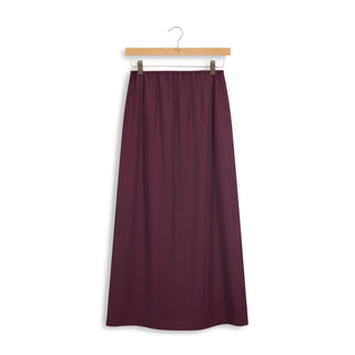 point satin aline slip skirt