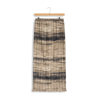 element plisse maxi column skirt