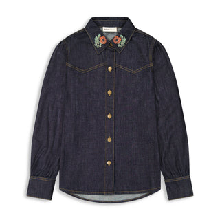 hd western shirt w/ embroidery