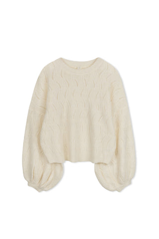 KM Balloon Sleeve Sweater