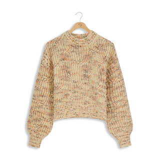 km confetti sweater