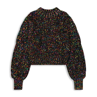 km confetti sweater