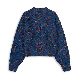 km confetti sweater