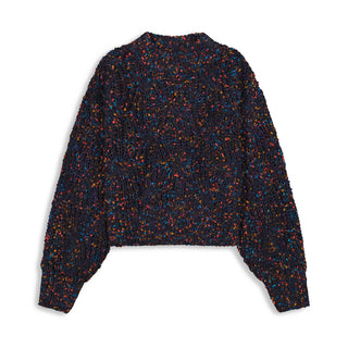 km confetti sweater