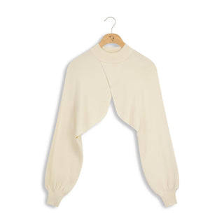 cinnamon mockneck pullover sweater