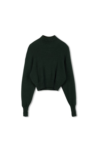 Point Chunky Dolman Sweater