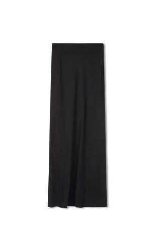 Point Brushed Straight Slip Skirt