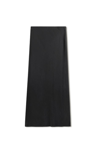 Point Brushed Straight Slip Skirt