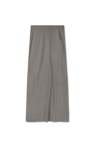 Point Brushed Straight Slip Skirt