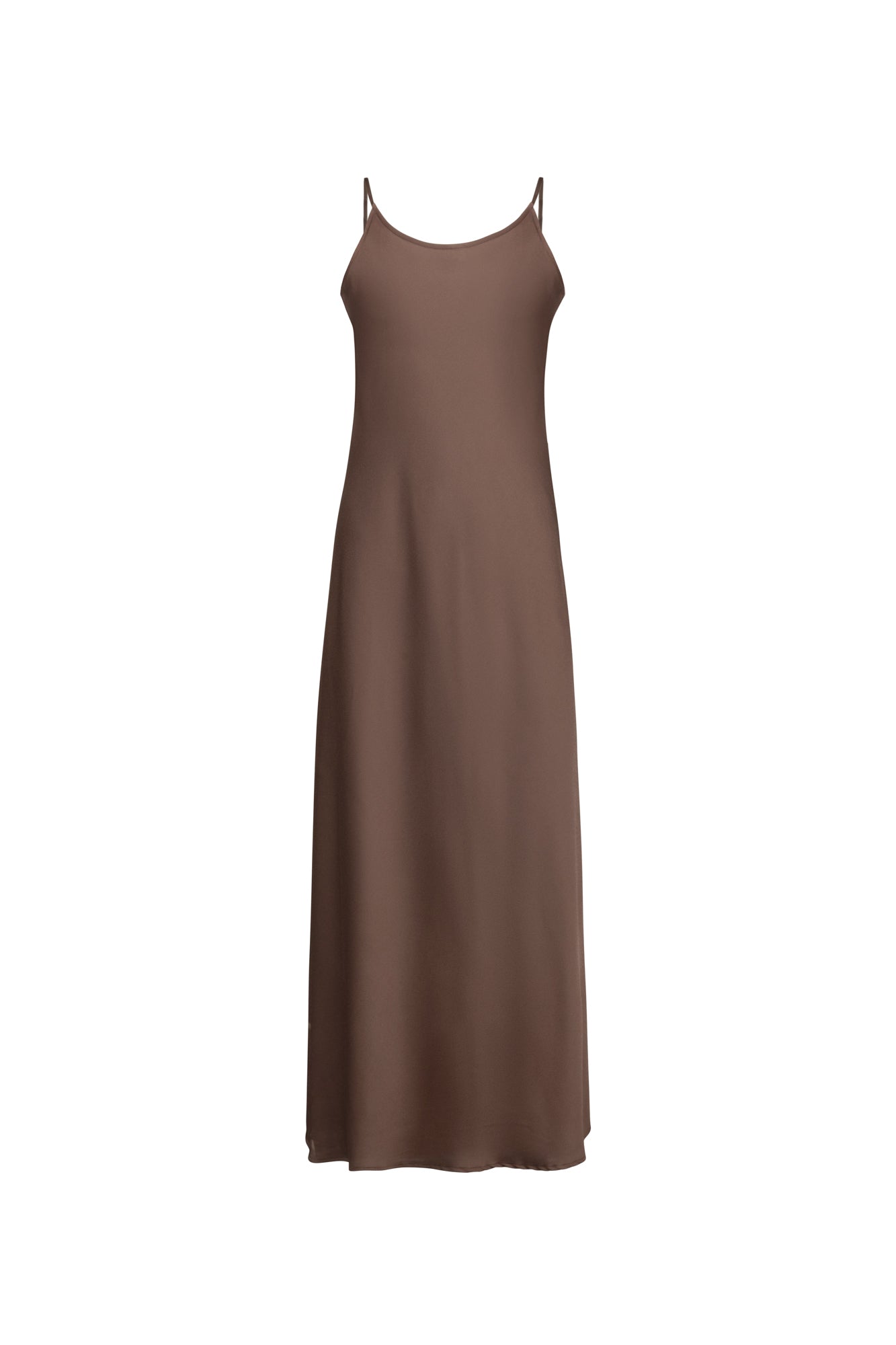 Point Satin Straight Slip Dress – The Gallery Collection Point Satin Straight Slip Dress – The Gallery Collection