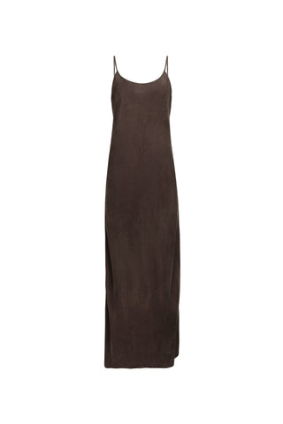 Point Brushed Straight Dress