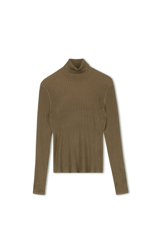 Point Cable Turtleneck