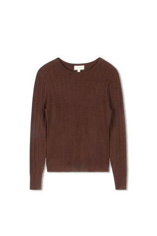 Cinnamon Crewneck Sweater