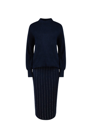 Ceremony Long Sleeve Sweater Dress