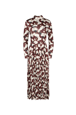 Ceremony Padded Shoulder Dress