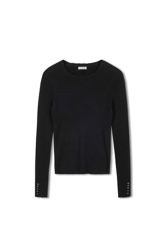 Point Scallop Knit Sweater